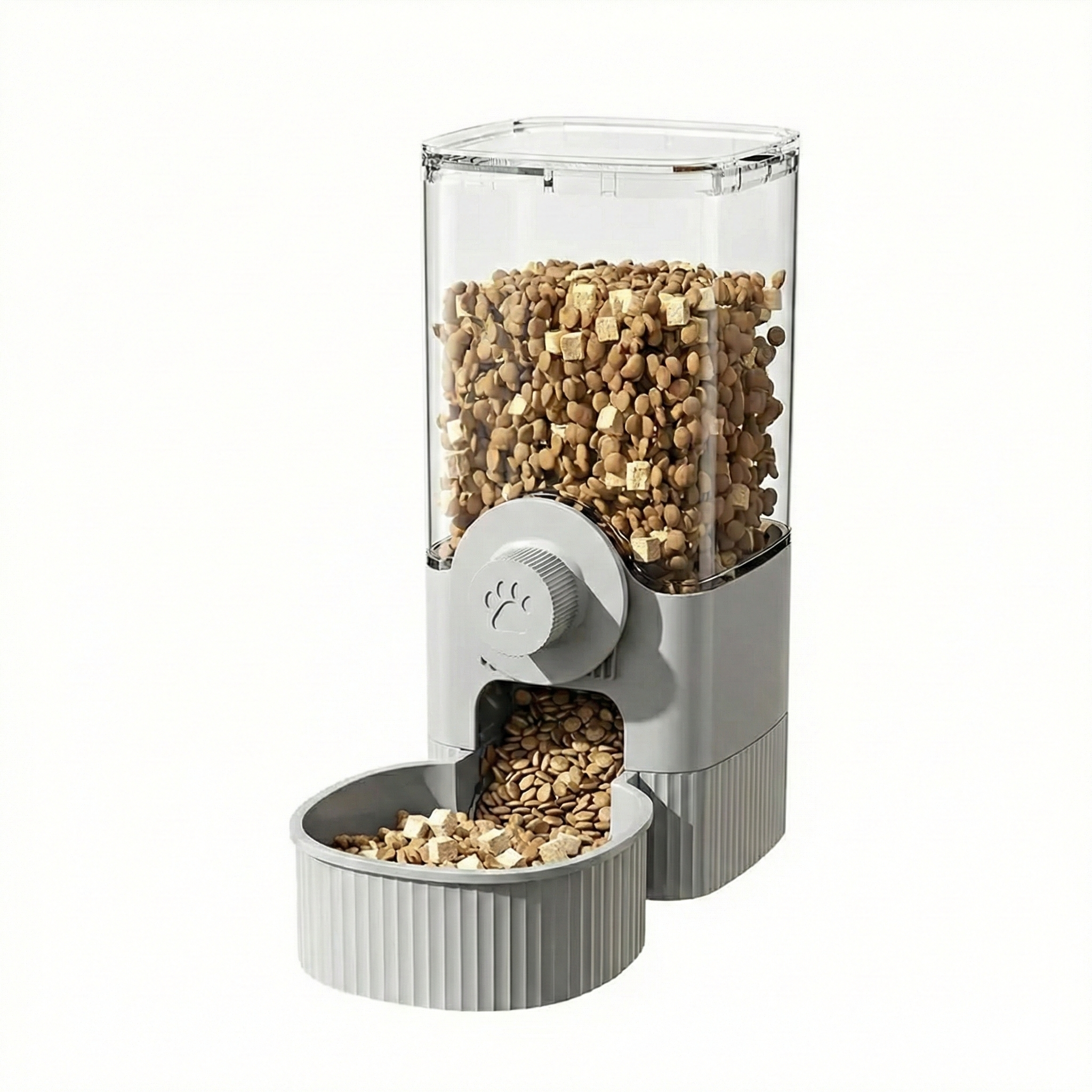 Hanging Automatic Pet Feeder & Water Dispenser Gravity Cage Bowl Set