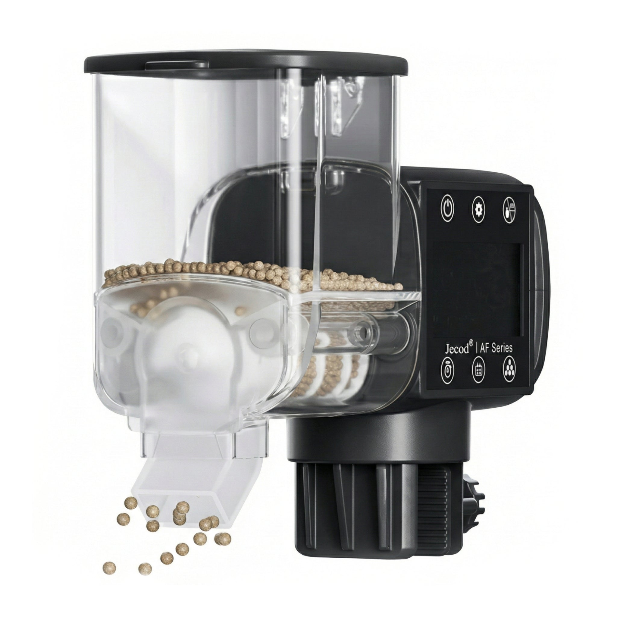 Adjustable Automatic Fish Feeder with LCD Timer Control