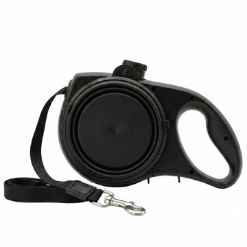 Dog Leash with Integrated Water Bottle