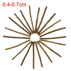 Natural Matatabi Cat Sticks 100pcs Silvervine Chew Toys for Dental Cleaning