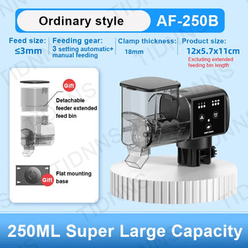 Adjustable Automatic Fish Feeder with LCD Timer Control