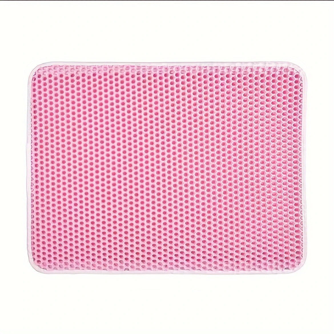 Large Cat Litter Mat Double Layer Honeycomb, Waterproof