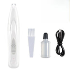 Dog Grooming Clippers with LED Light Low Noise Paw Trimmer