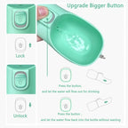 Portable Large Dog Water Bottle Leakproof Travel Bowl