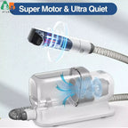 Pet Grooming Vacuum Kit 2.3L Large Capacity Hair Collection