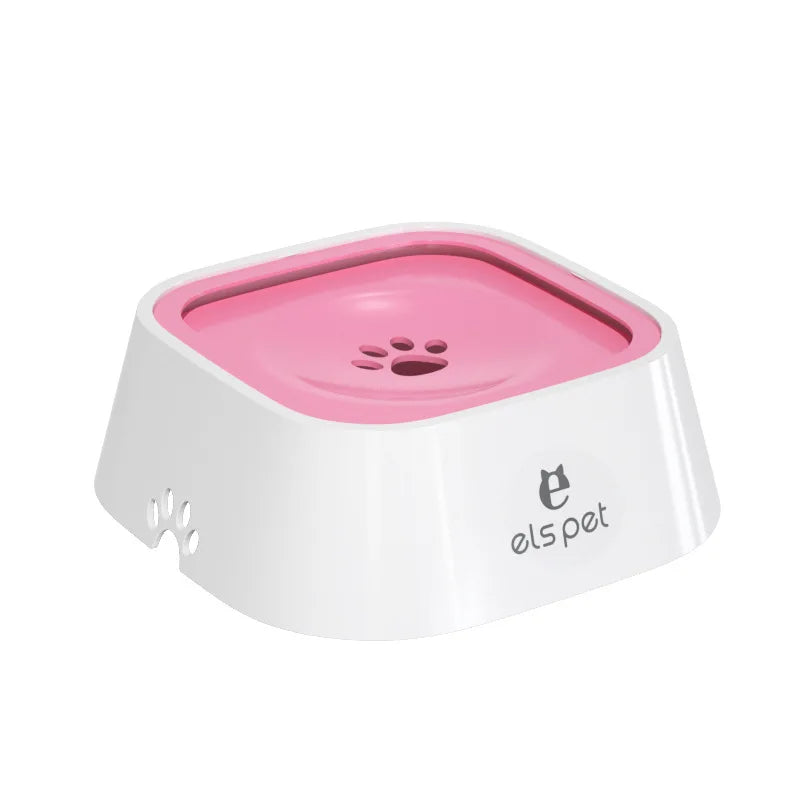Pet Anti-Spill Water Bowl Automatic Floating Design