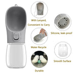 Portable Large Dog Water Bottle Leakproof Travel Bowl