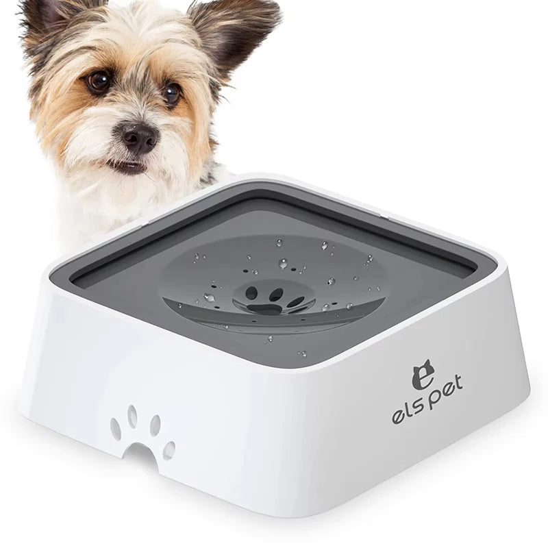 Pet Anti-Spill Water Bowl Automatic Floating Design