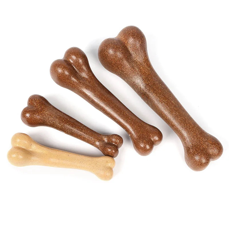 Durable Dog Bone Chew Toy Natural Non-Toxic for All Dogs