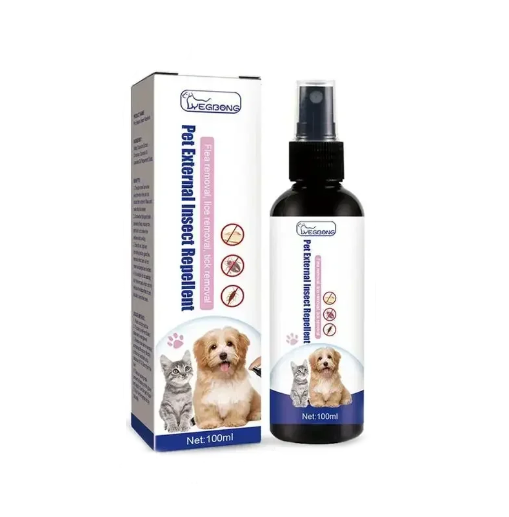 Pet Flea & Tick Repellent Spray for Cats and Dogs