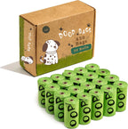 EPI Biodegradable Dog Poop Bags, Lavender Scented, Extra Thick with Dispenser